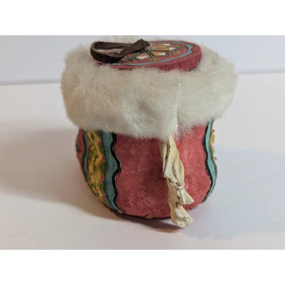 Vintage Friends of the Feather Enesco Moccasin Trinket Box‎ 1999